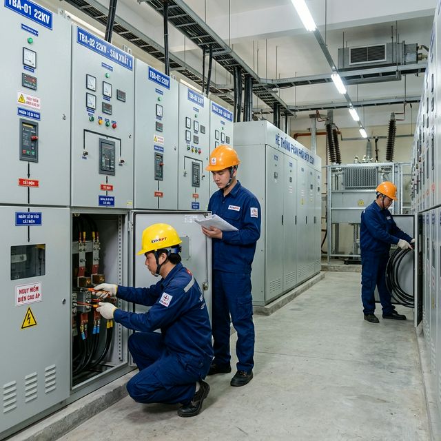 Hệ thống điện Pegatron Hải Phòng